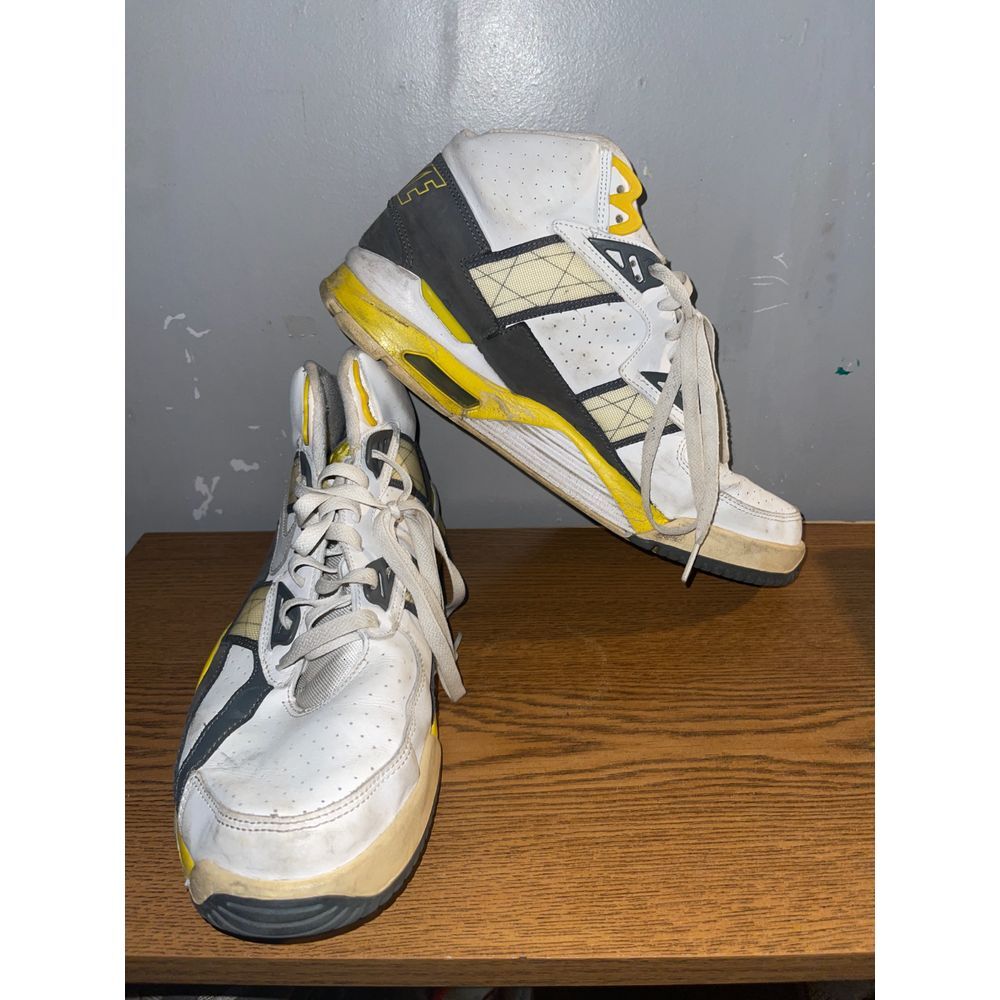 Nike Air Trainer SC High Graphite Lemon Men's Sneakers 302346-109 Size 13 - Picture 7 of 14
